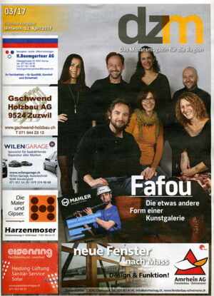 DZMagazin / Galerie Fafou Anfang 17