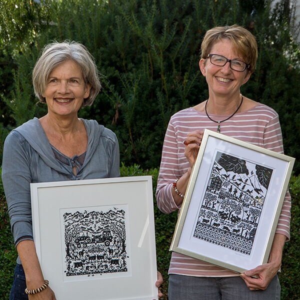 Ausstellung "Scherenschnitte" von Maja Bosshard und Brigitte Rutz-Briner