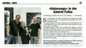 DZMagazin / «Unterwegs» in der Galerie Fafou