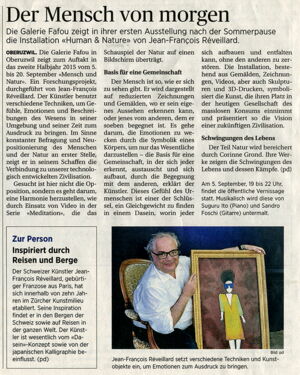 Wiler Zeitung / Der Mensch von morgen