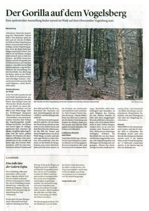 Wiler Zeitung / Der Gorilla auf dem Vogelsberg