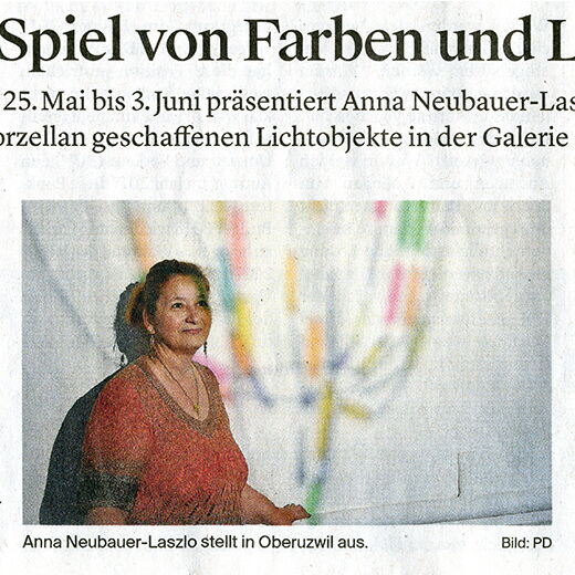 Wiler Zeitung / Ein Spiel aus Farben und Licht