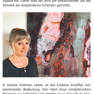 Mitteilungsblatt Oberuzwil / Überraschende Farbgeschichten