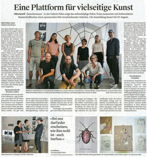 Wiler Zeitung / Eine Plattform für vielfältige Kunst