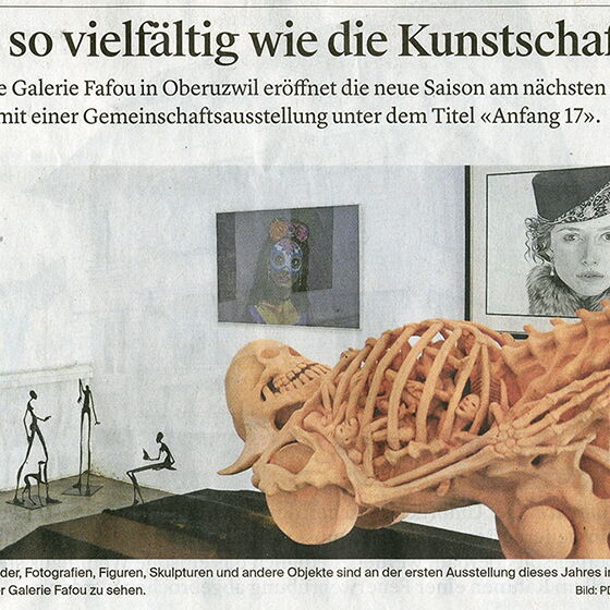 Wiler Zeitung / Objekte so vielfältig wie die Kunstschaffenden