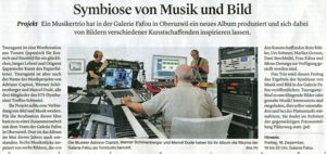 Wiler Zeitung / Symbiose von Musik und Bild