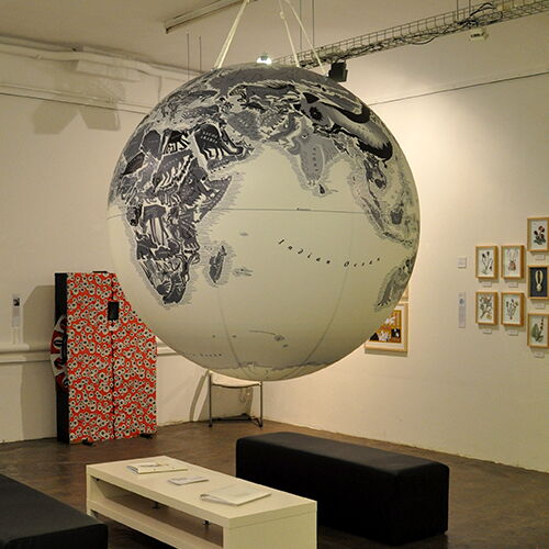 Ausstellung Gezeichnete Welten - Gemeinschaftsausstellung