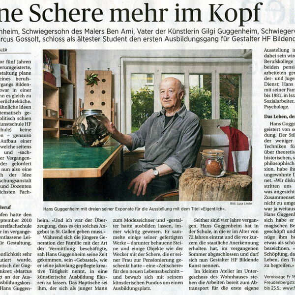 Wiler Zeitung / Keine Schere mehr im Kopf