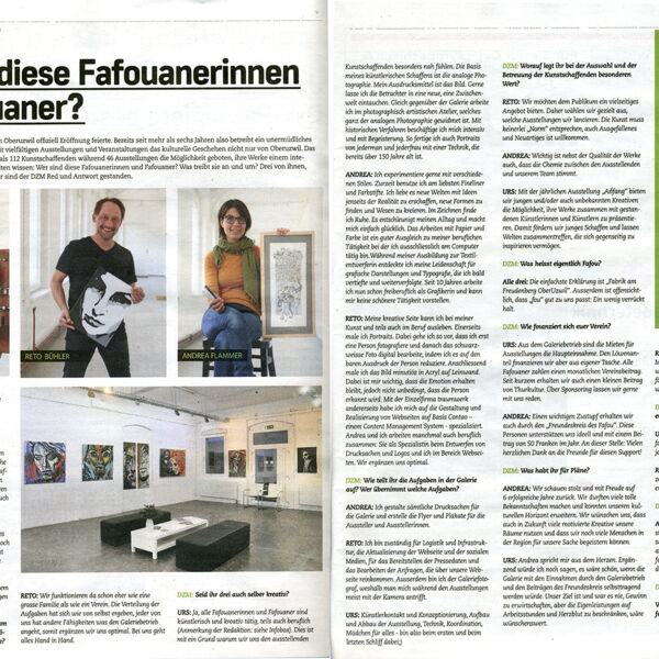DZMagazin / Wer sind diese Fafouanerinnen und Fafouaner