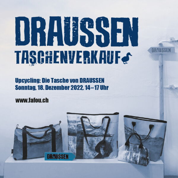 Draussen22 Taschenverkauf