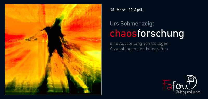 Ausstellung "Chaosforschung" von Urs Sohmer