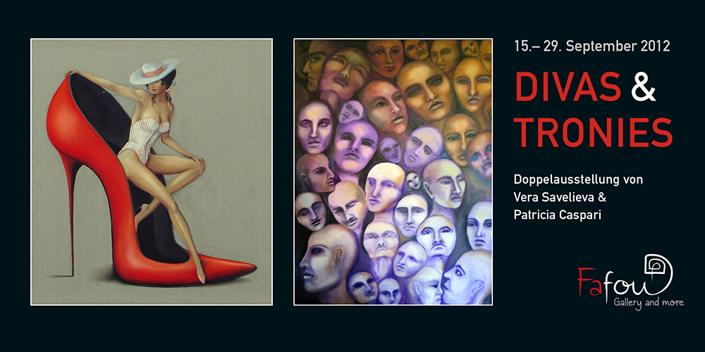 Ausstellung "Divas & Tronies" von Vera Savelieva & Patricia Caspari