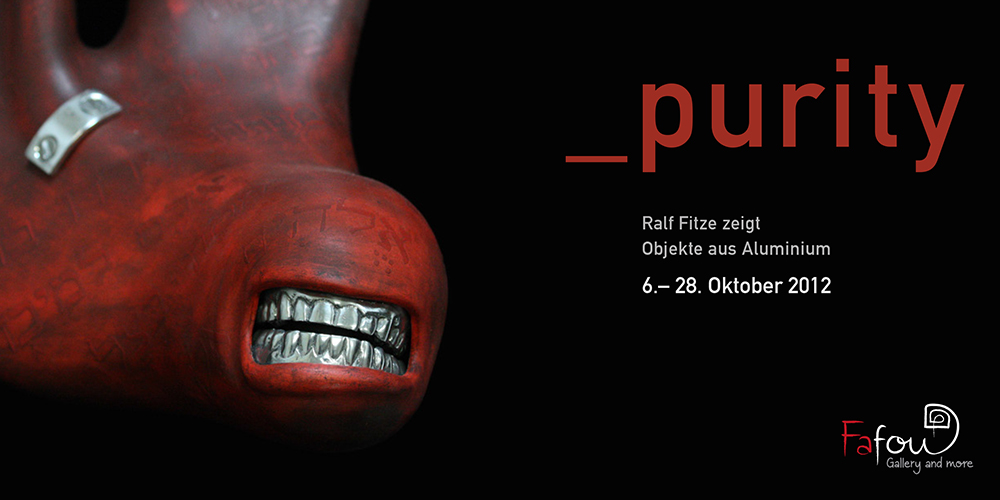 Ausstellung "_purity" von Ralf Fitze