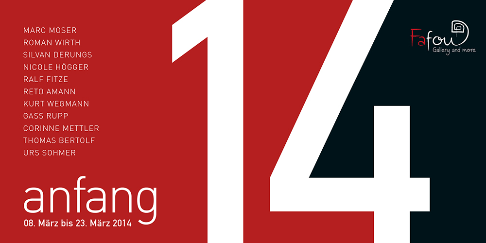 Ausstellung "anfang14"