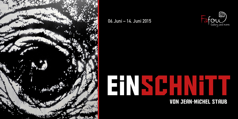 Ausstellung "Einschnitt" von Jean-Michel Staub