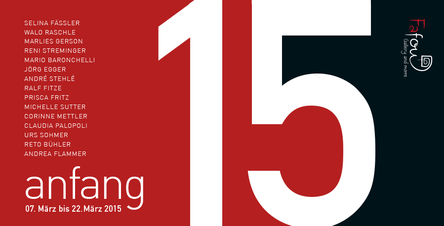 Ausstellung "anfang15"