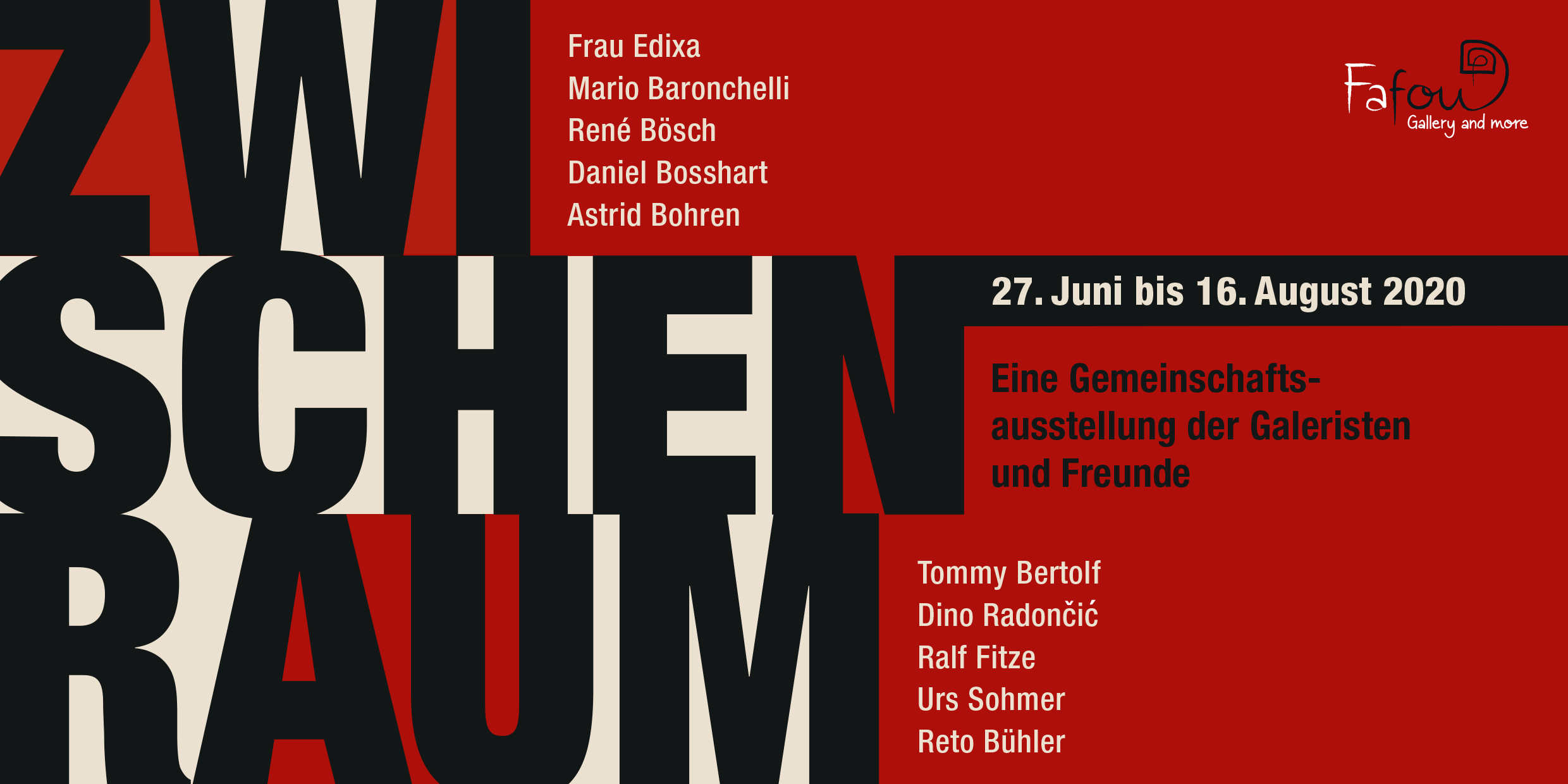 Ausstellung Zwischenraum 2020